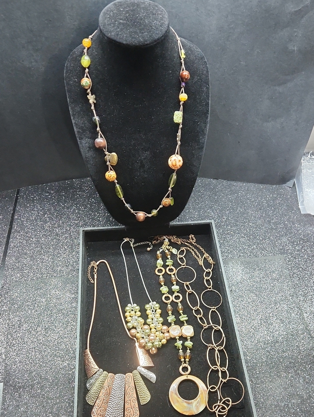 Assorted bohemian-style Necklace Bundle